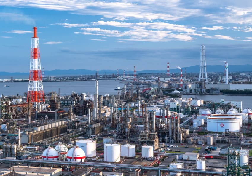 石油化学プラント